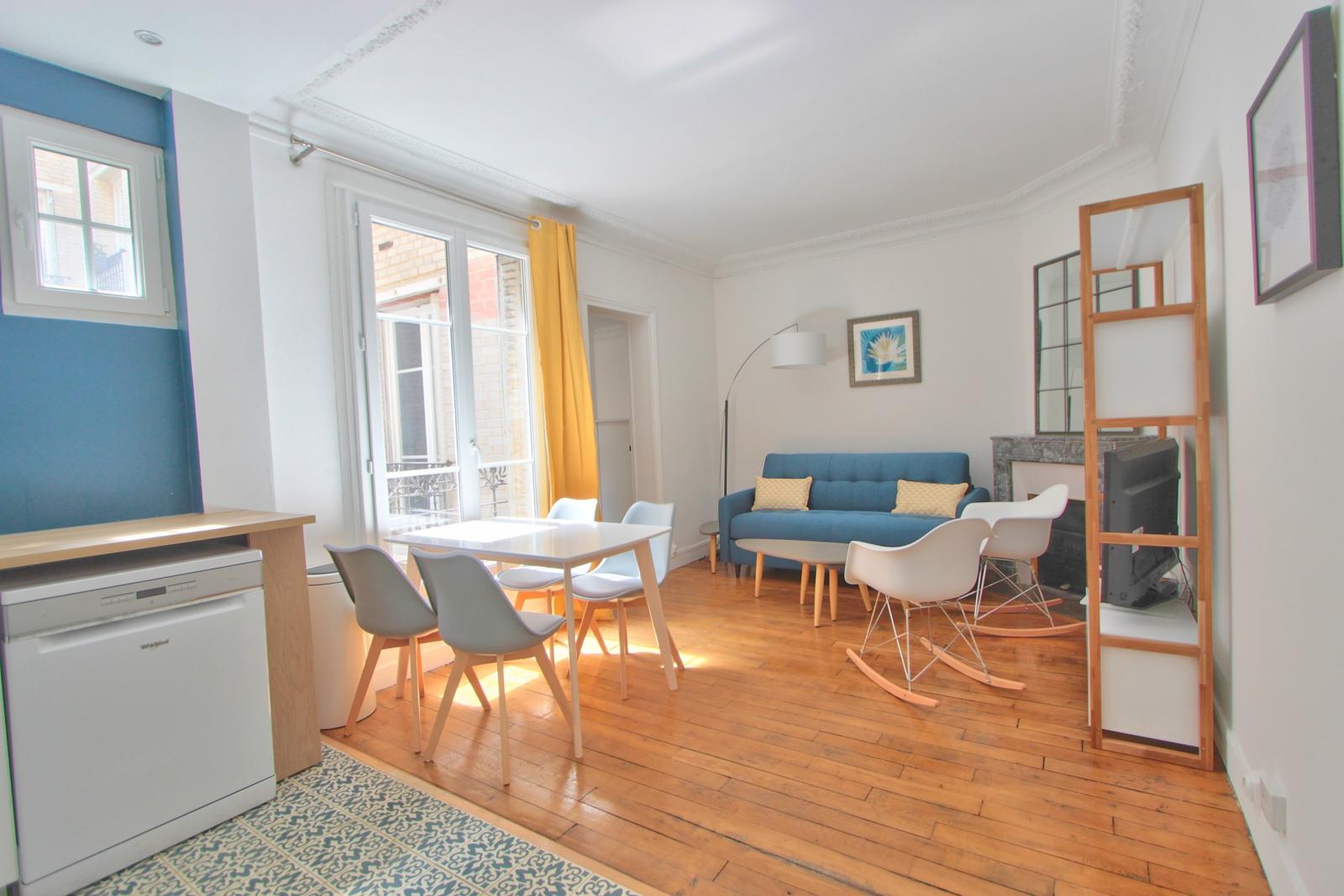 appartement non meublé 3 pièces 2 chambres ( m²)