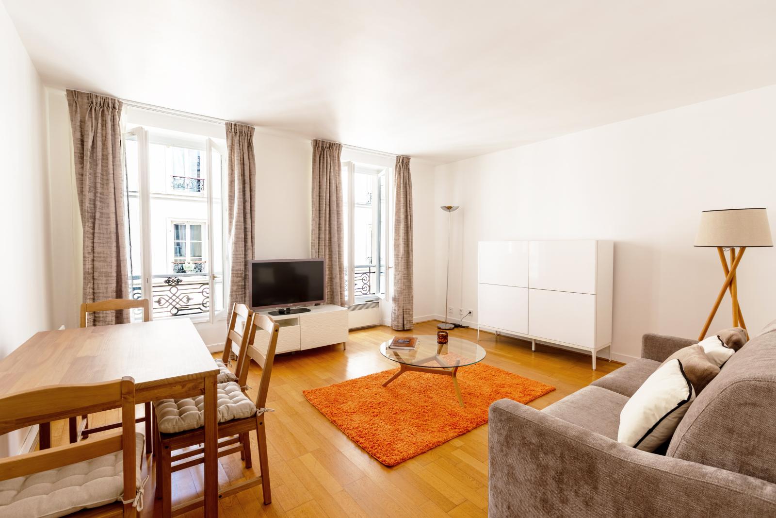 appartement non meublé 2 pièces 1 chambre ( m²)