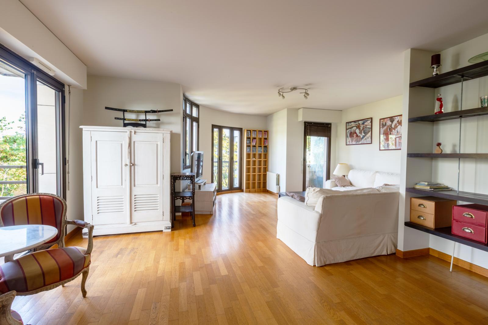 appartement non meublé 3 pièces 2 chambres ( m²)